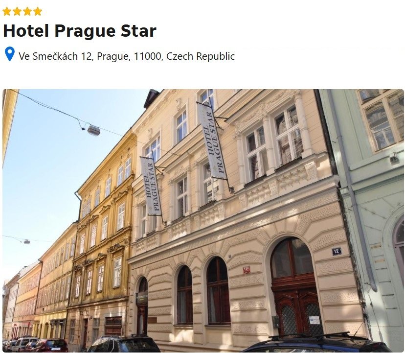 Hotel Prague Star