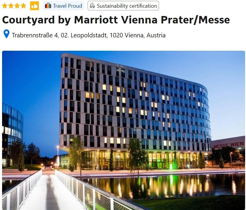 Courtyard by Marriott Vienna Prater/Messe