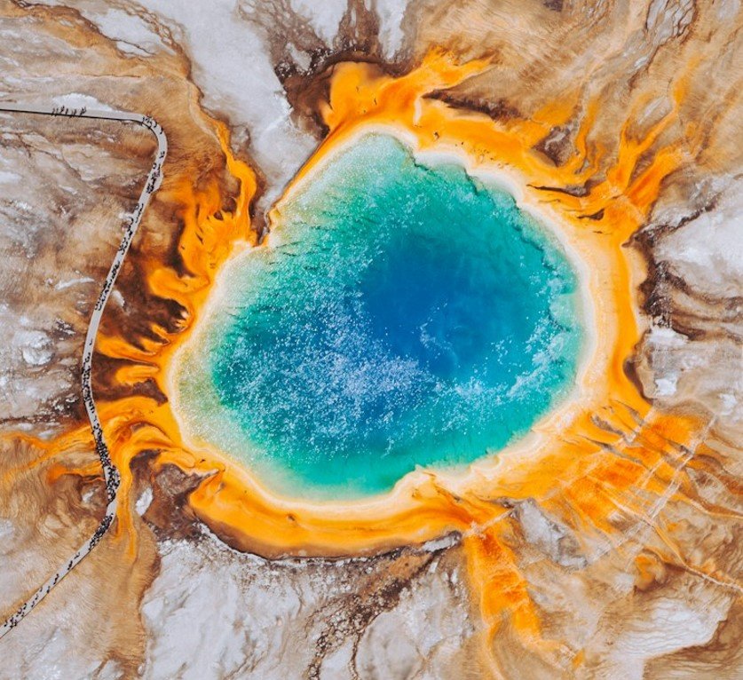Yellowstone National Park, the first national park in the world